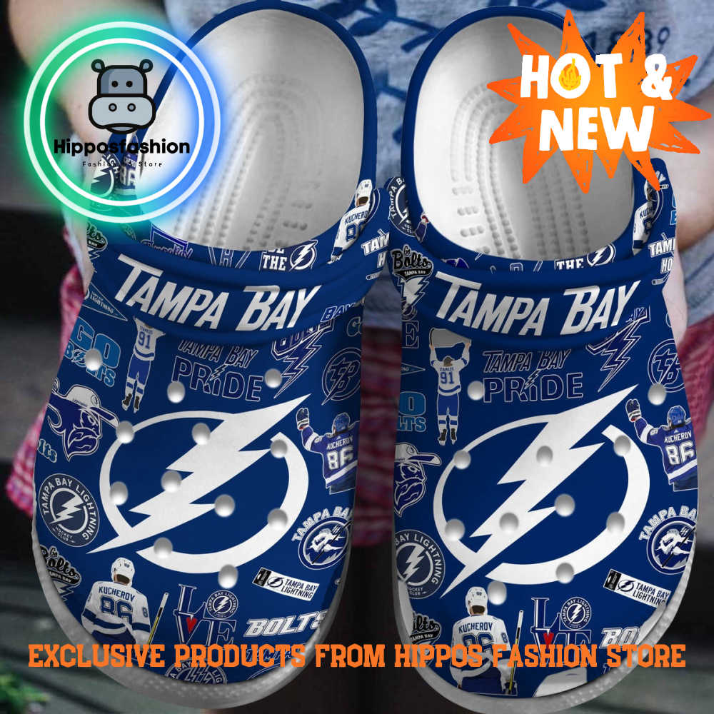 Tampa Bay Lightning NHL Sport Personalized Crocs Shoes