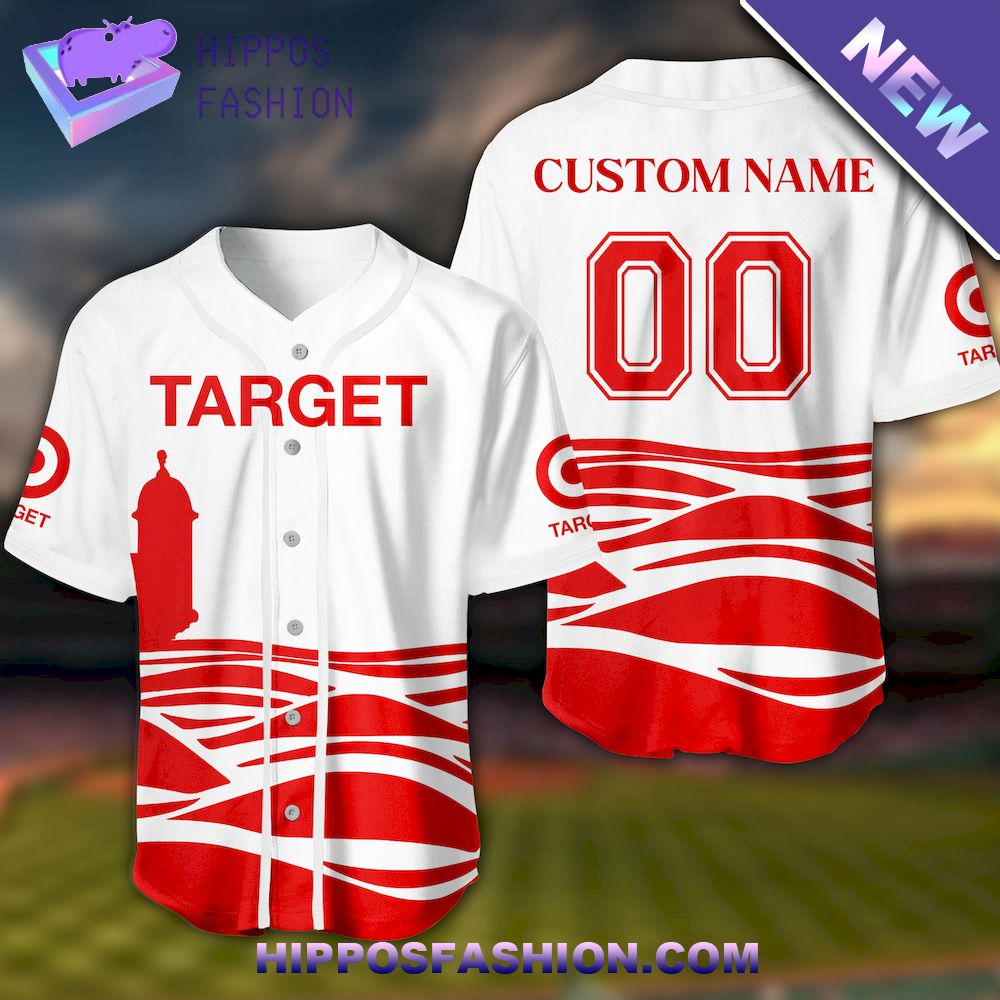 Target Custom Name Baseball Jersey