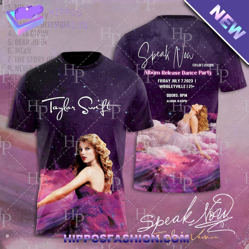 Taylor Swift Speak Now Dance Party T Shirt