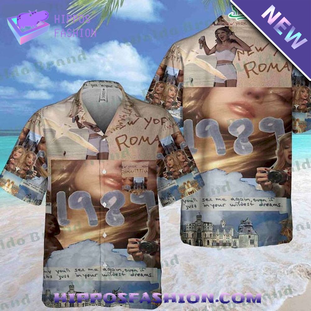 Taylor Swift in Roma Hawaiian Shirt
