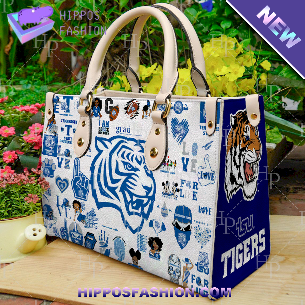 Tennessee State Tigers Leather Handbag