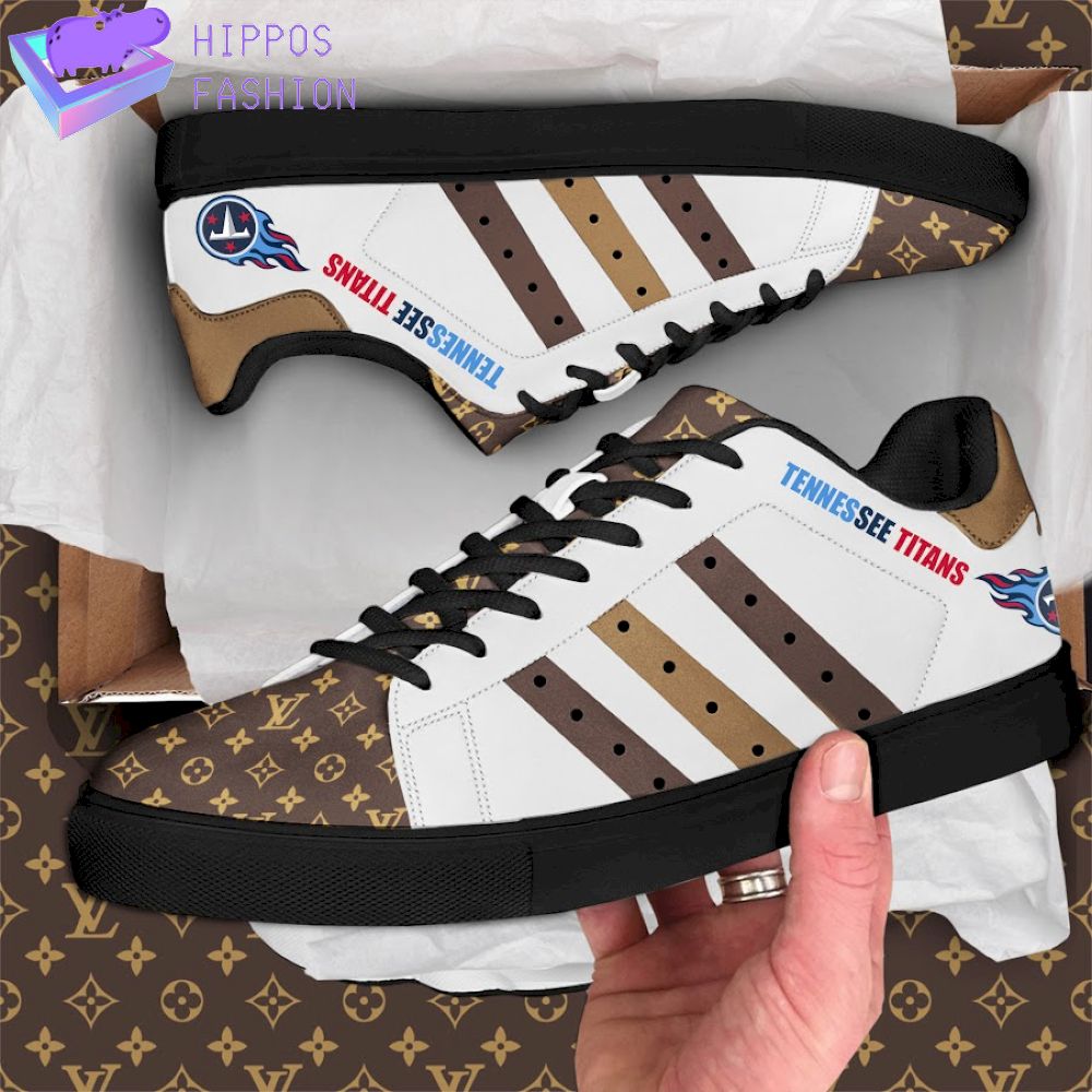 Tennessee Titans LV Luxury Stan Smith Shoes