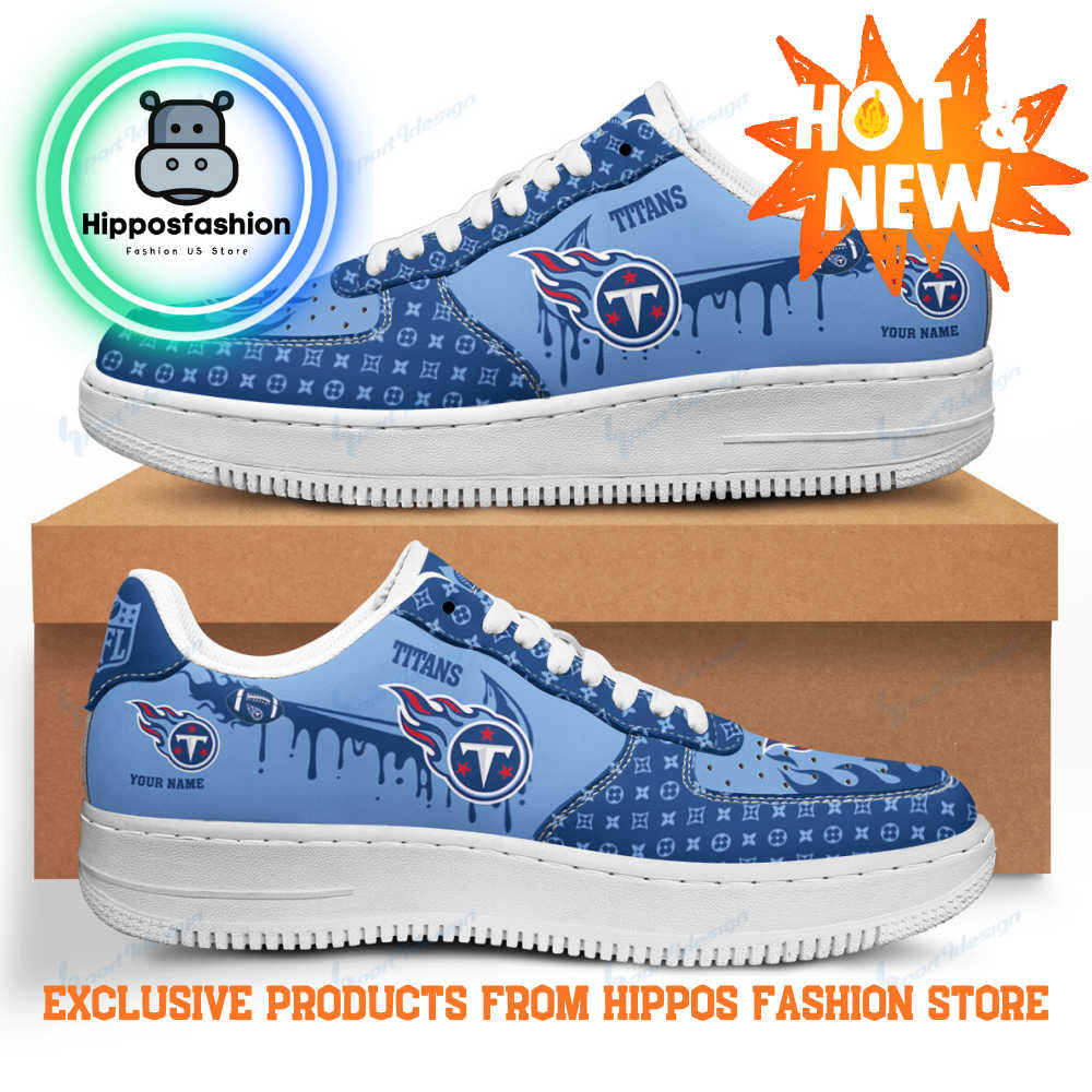 Tennessee Titans NFL Blue Air Force Sneakers XetH.jpg