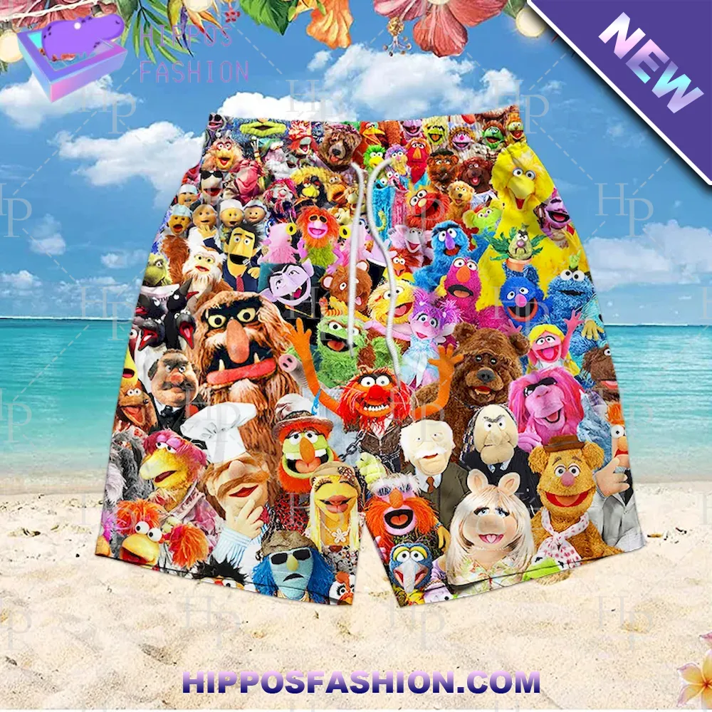 The Muppet Show Hawaiian Shirt And Beach Shorts