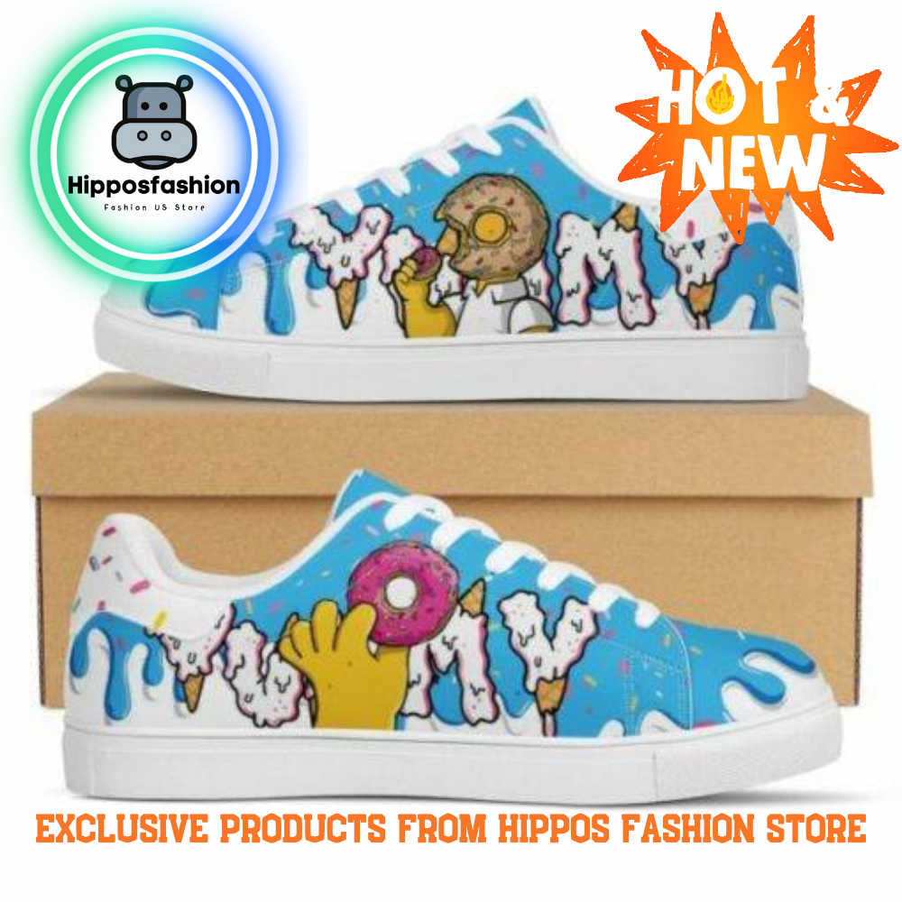 The Simpsons Cartoon Stan Smith Shoes
