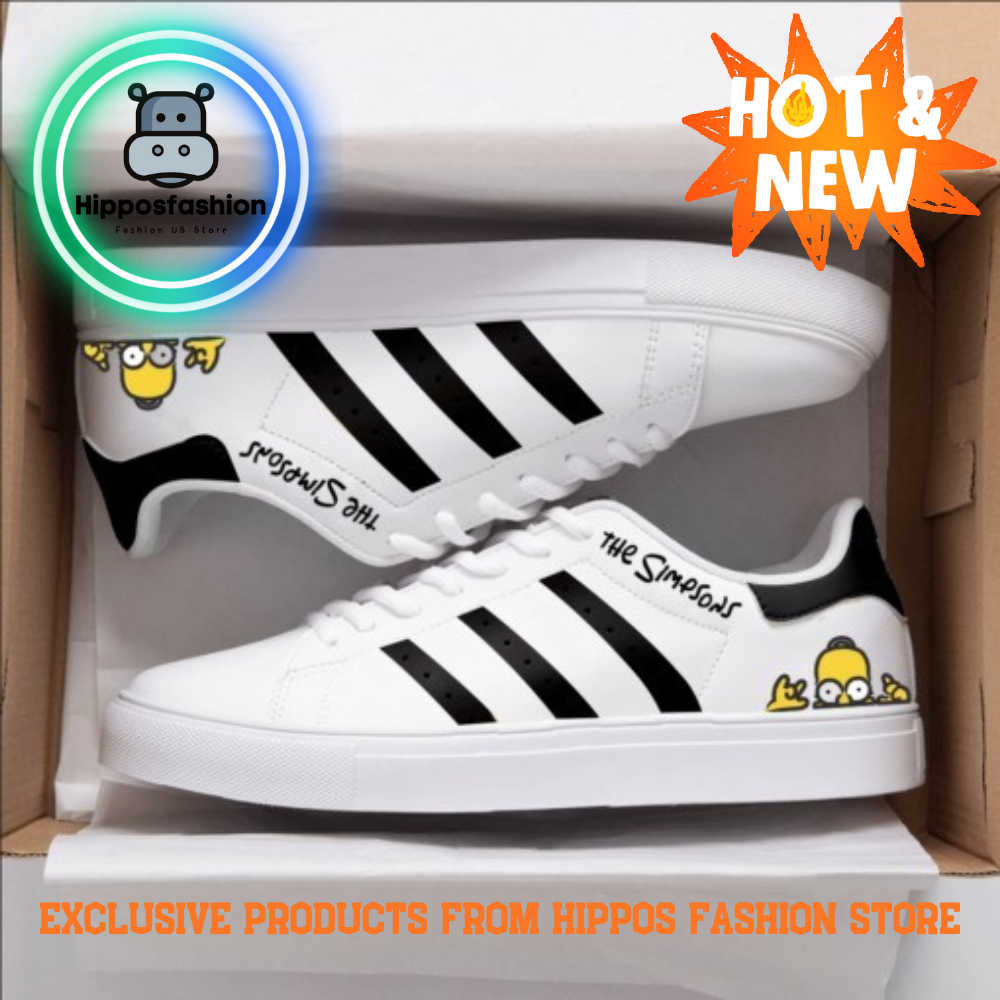 The Simpsons Family Cartoon Stan Smith Shoes