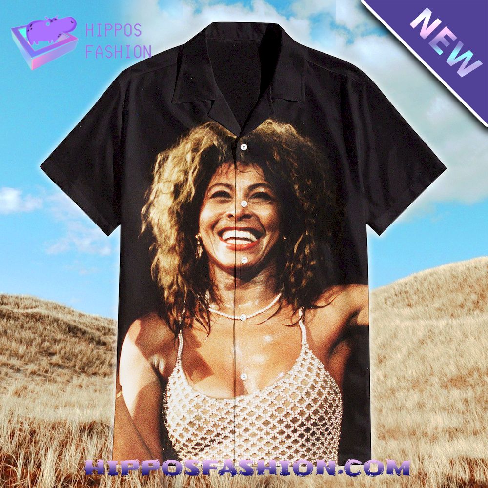 Tina Turner Hawaiian shirt 3D