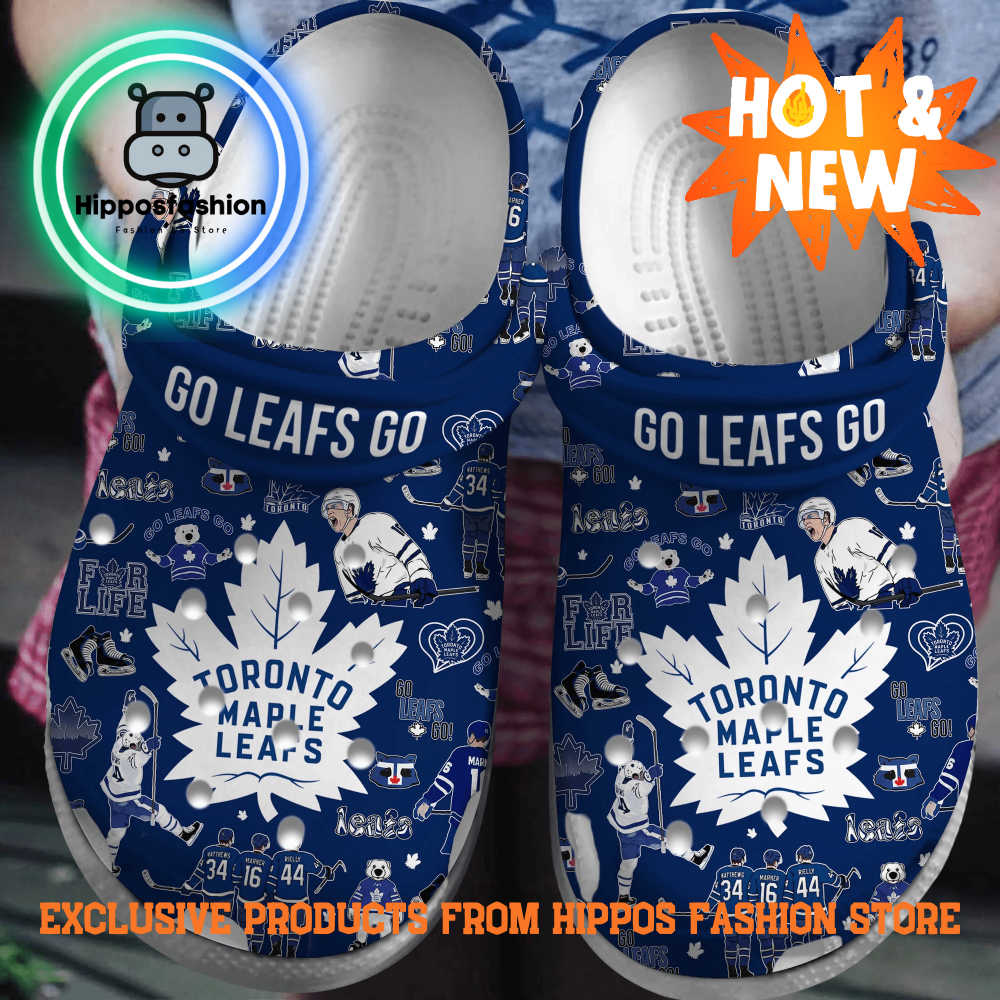 Toronto Maple Leafs NHL Sport Personalized Crocs Shoes vJKeS.jpg