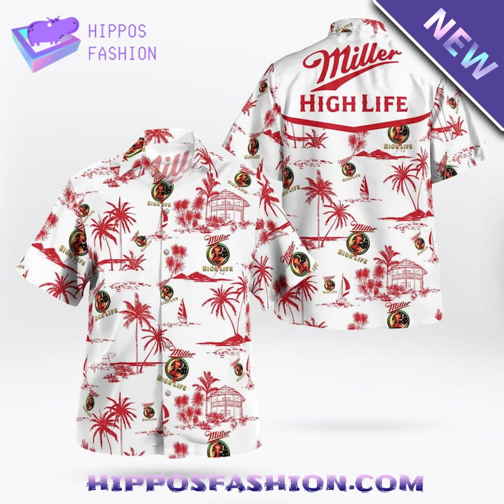 Tropical Miller High Life Hawaii Shirt