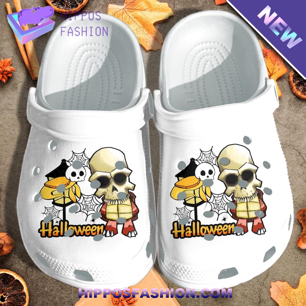 Turtle Skull Tattoo Animal In Halloween Personalize Crocs Clog Shoes