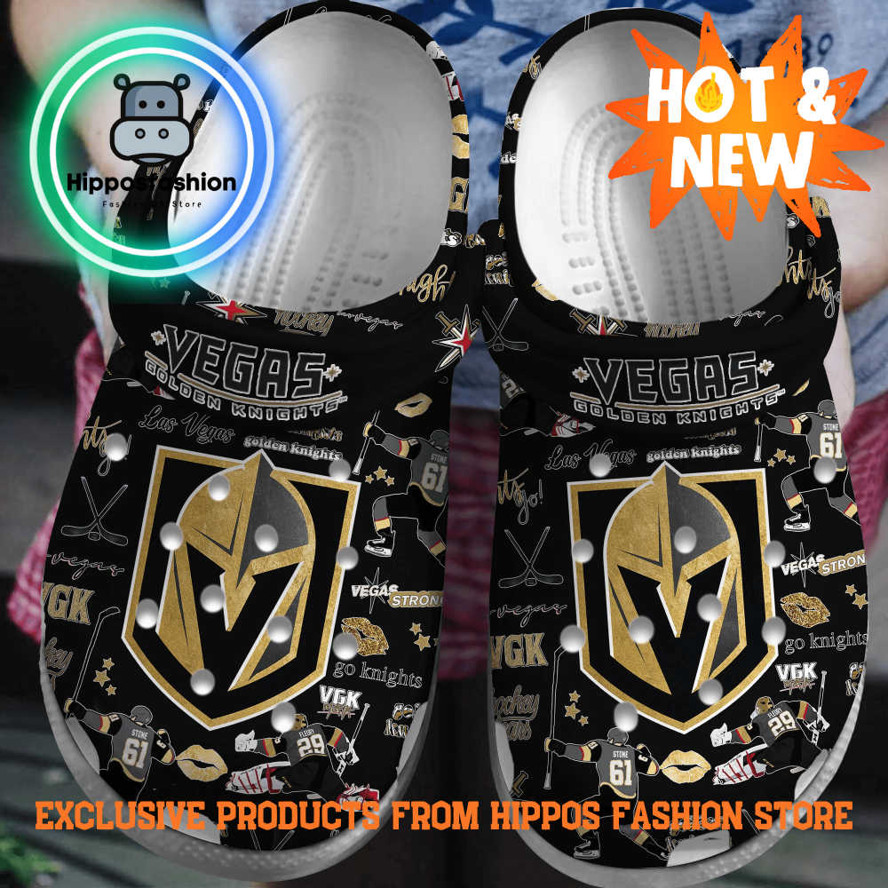 Vegas Golden Knights NHL Sport Personalized Crocs Shoes