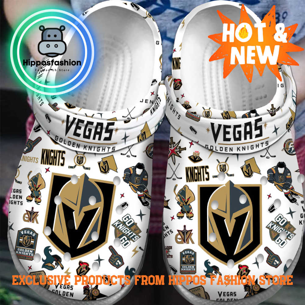 Vegas Golden Knights NHL Sport Premium Crocs Shoes