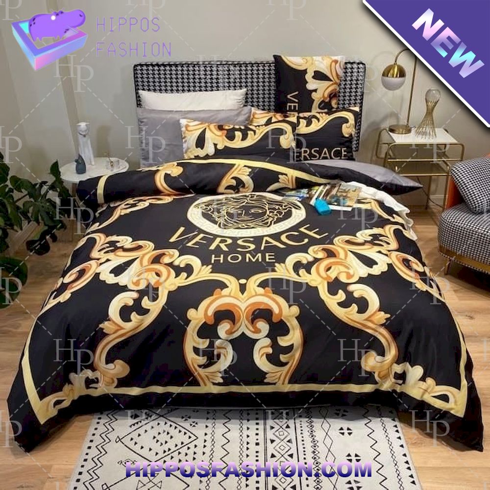Versace Home Logo Luxury Bedding Set