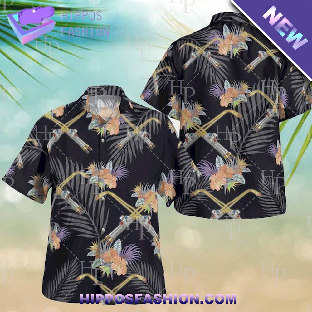 Welder Summer Vibes Hawaiian Shirt