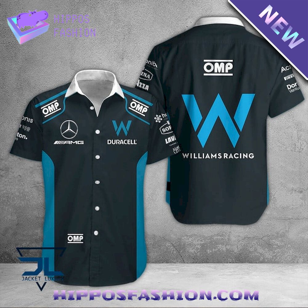 Williams Racing Hawaiian Shirt