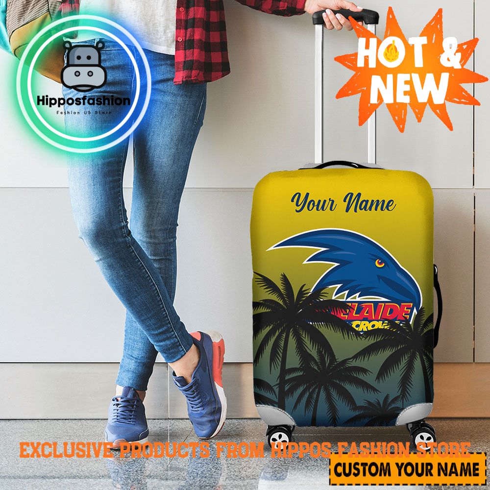 AFL Adelaide Crows Personalized Luggage Cover