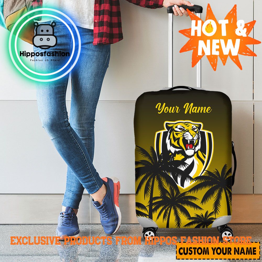 AFL Richmond Tigers Personalized Luggage Cover