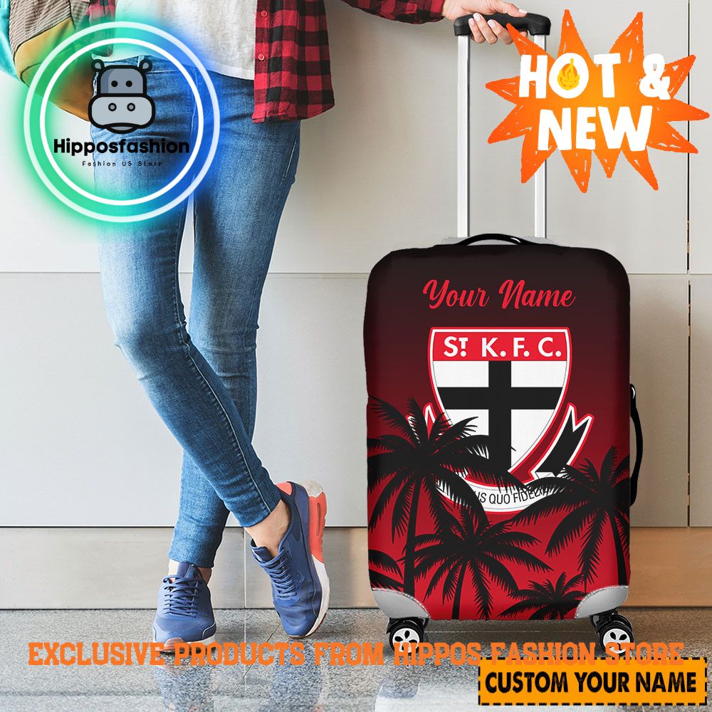 AFL St Kilda Saints Personalized Luggage Cover