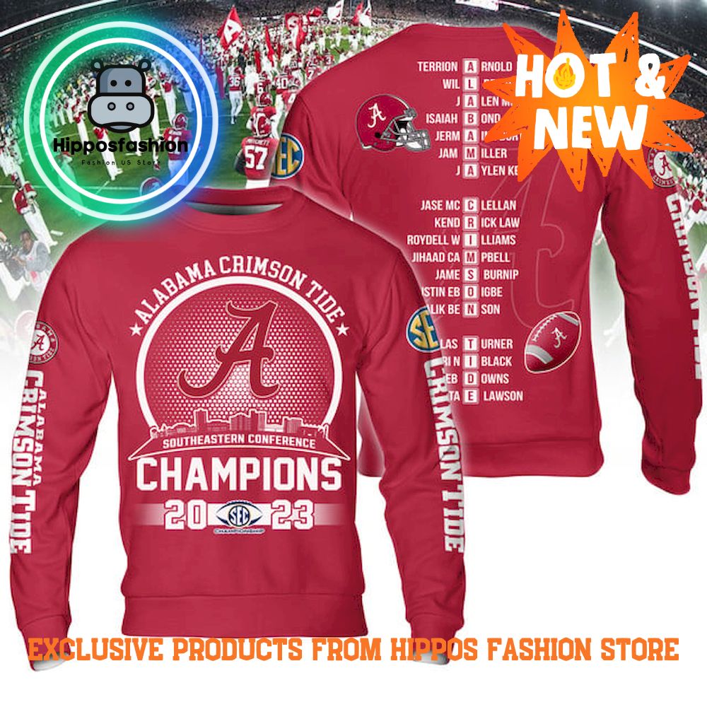 Alabama Crimson Tide NCAA Champions Sweatshirt