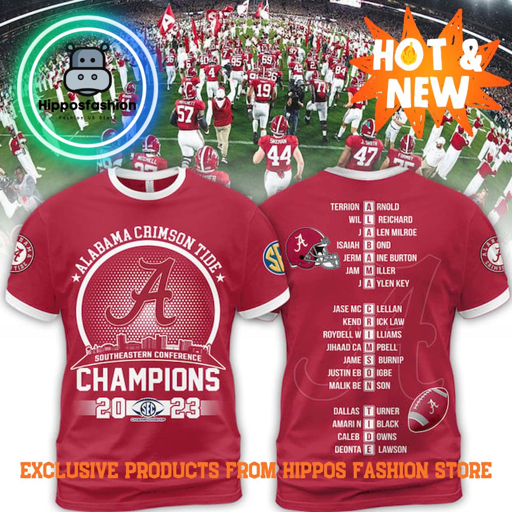 Alabama Crimson Tide NCAA Champions T Shirt