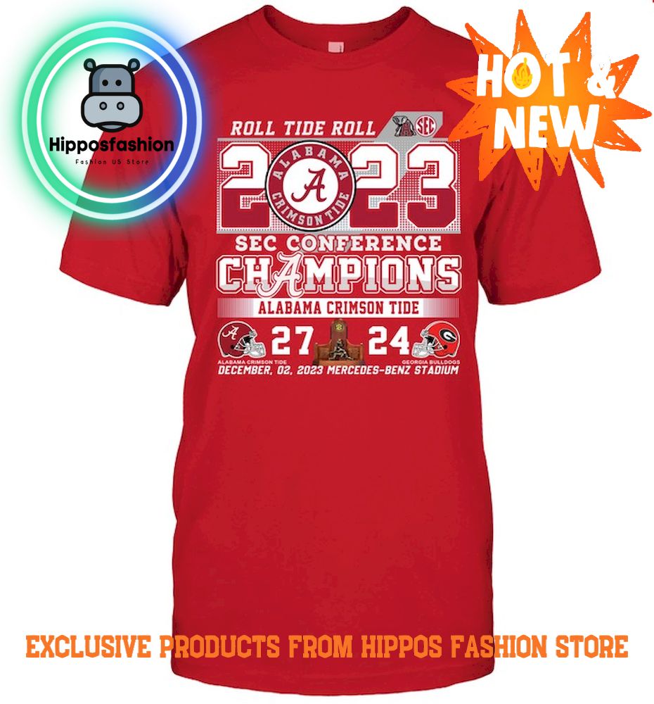 Alabama Crimson Tide Sec Champs T Shirt