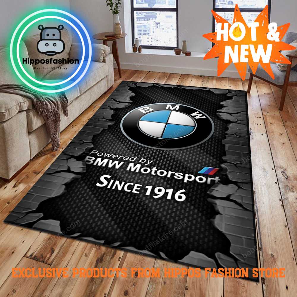 BMW Motorcycles Rug Carpet