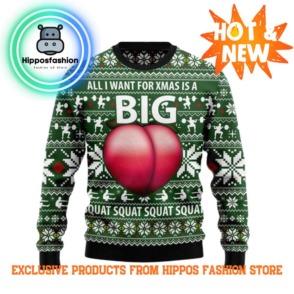 Big Booty Ugly Christmas Sweater