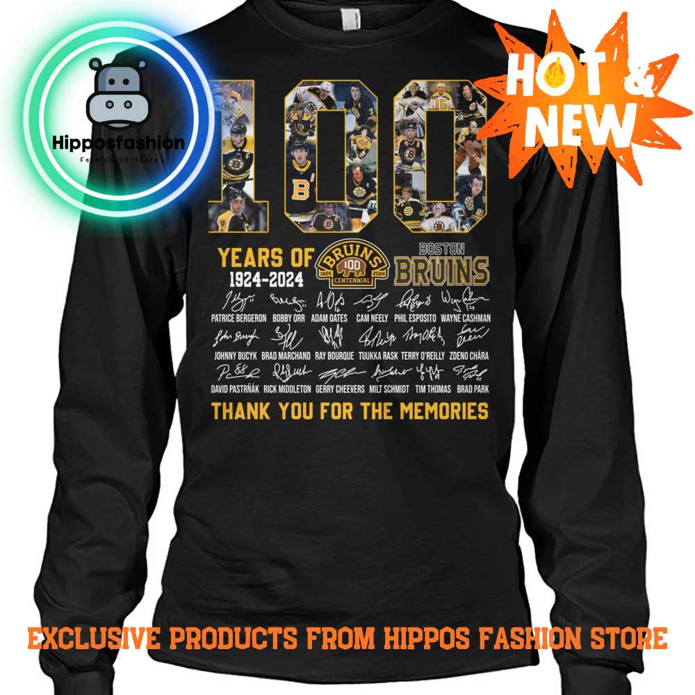 Boston Bruins 100 Years For The Memories Sweatshirt