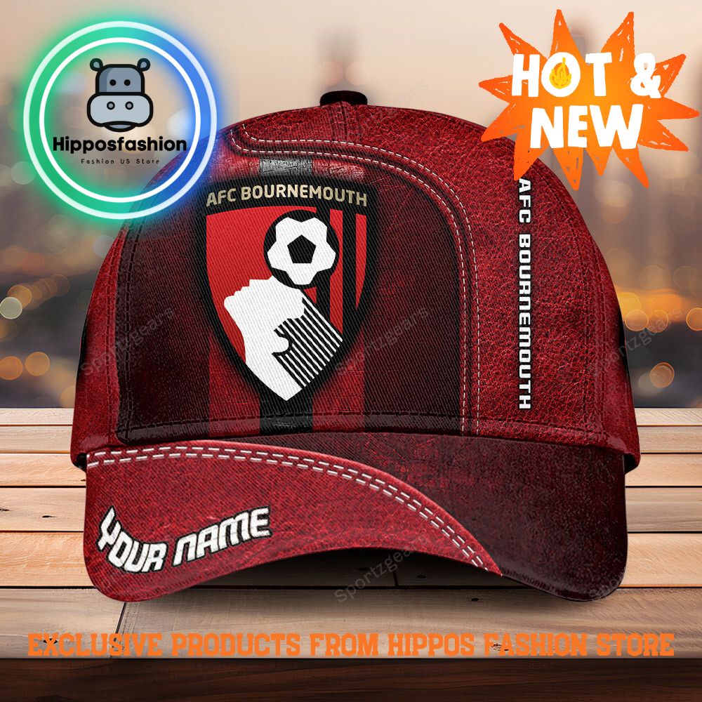Bournemouth EPL Stone Personalized Classic Cap