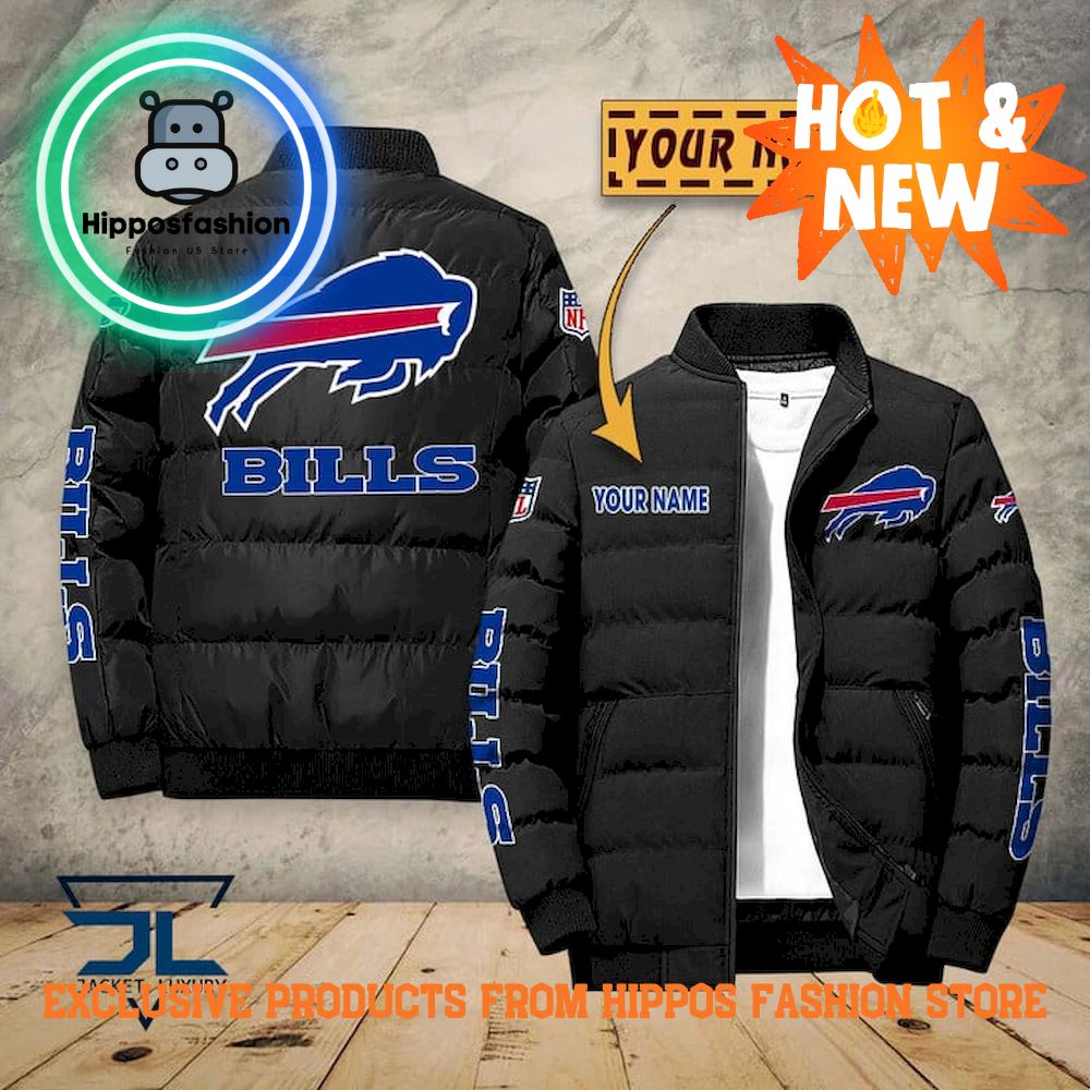 Buffalo Bills NFL Personalized Puffer Jacket