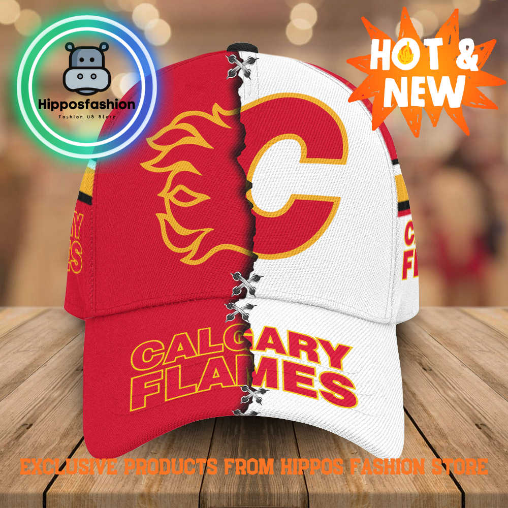 Calgary Flames NHL Personalized Classic Cap Uu.jpg