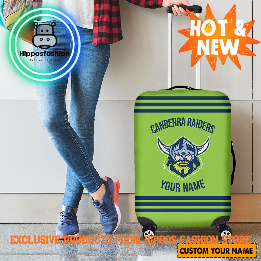 Canberra Raiders Personalized Luggage Cover