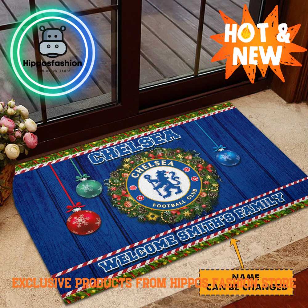 Chelsea Christmas Personalized Rug Carpet For Fan