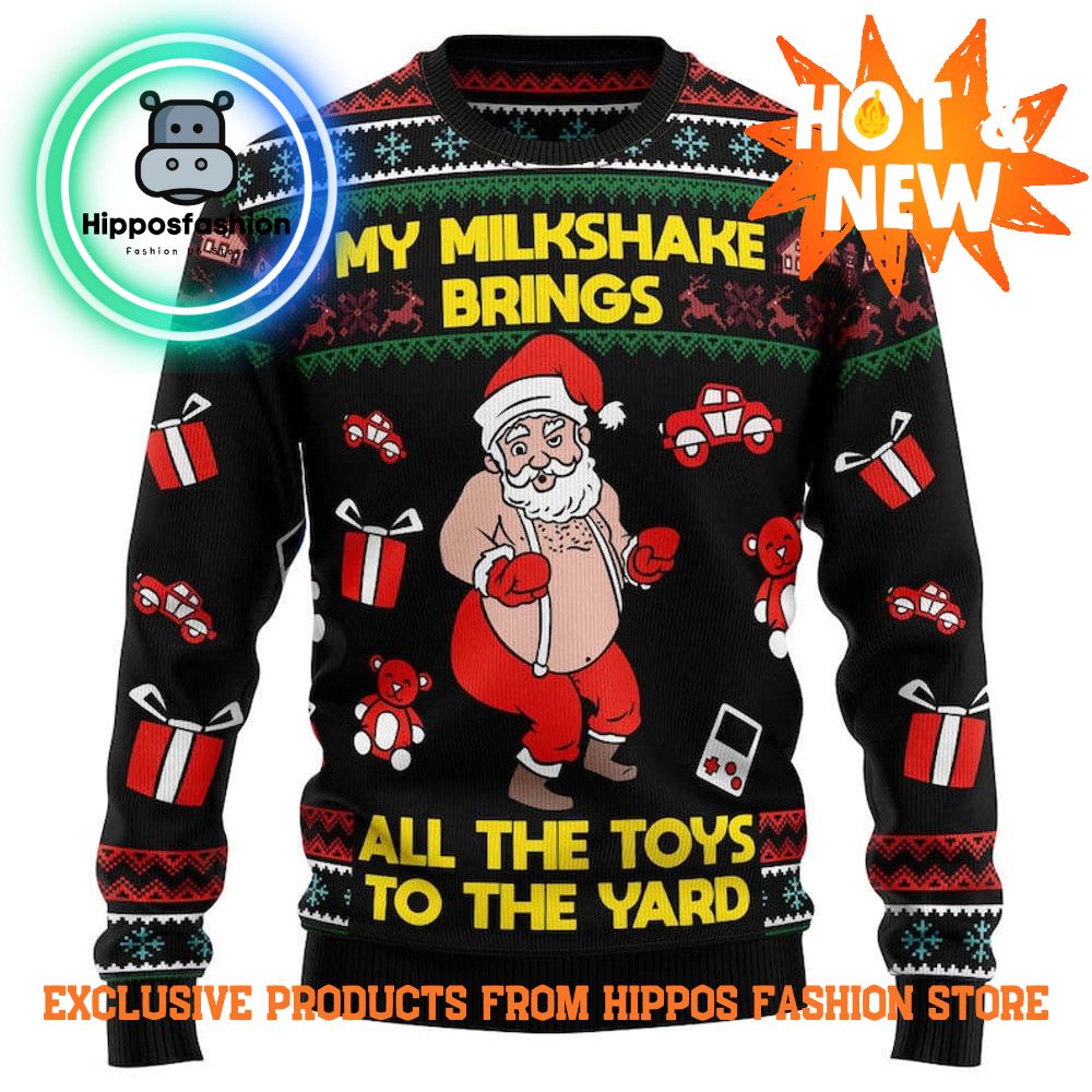 Christmas Milkshake Ugly Christmas Sweater
