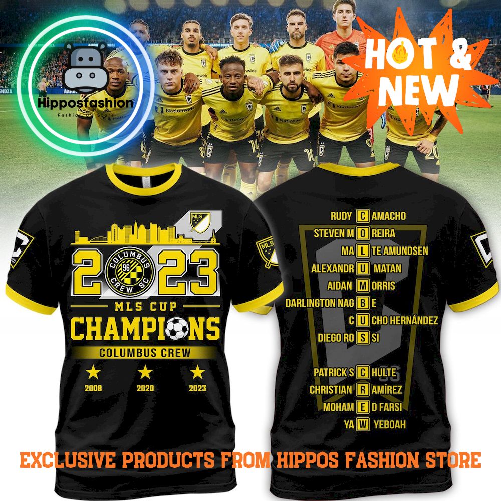 Columbus Crew Champions 2023 T-Shirt