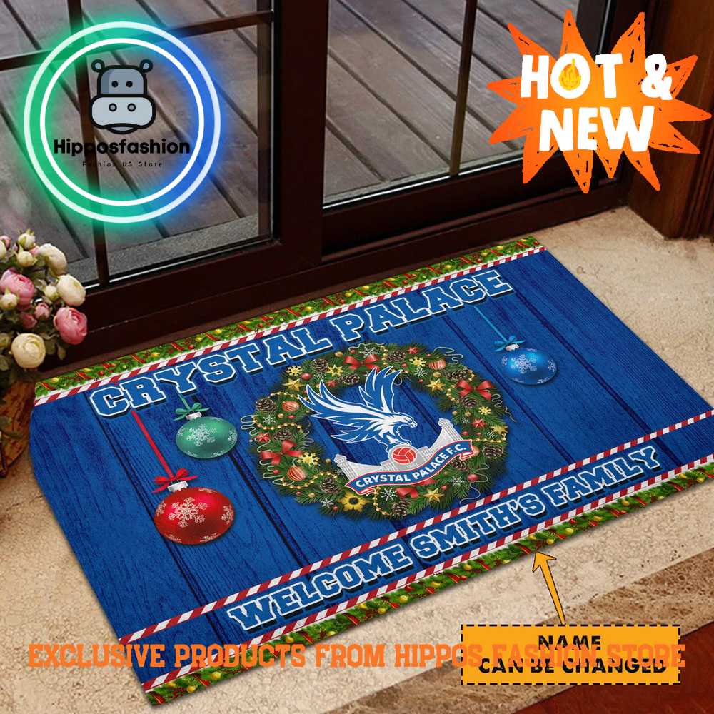 Crystal Palace Christmas Personalized Rug Carpet For Fan