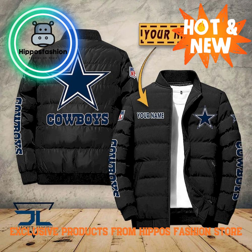 Dallas Cowboys NFL Personalized Puffer Jacket