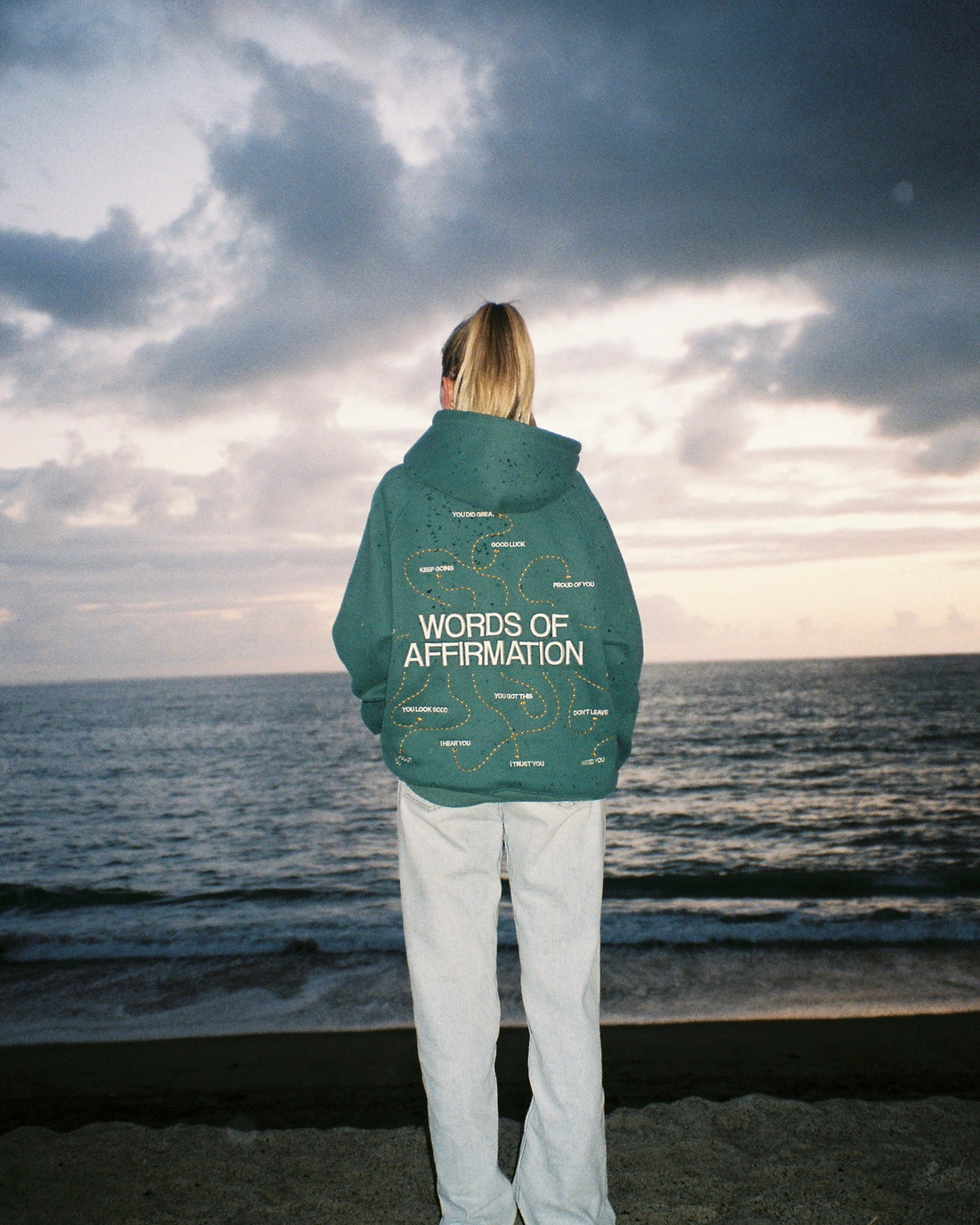 Dandy Words of Affirmation Oversized Hoodie