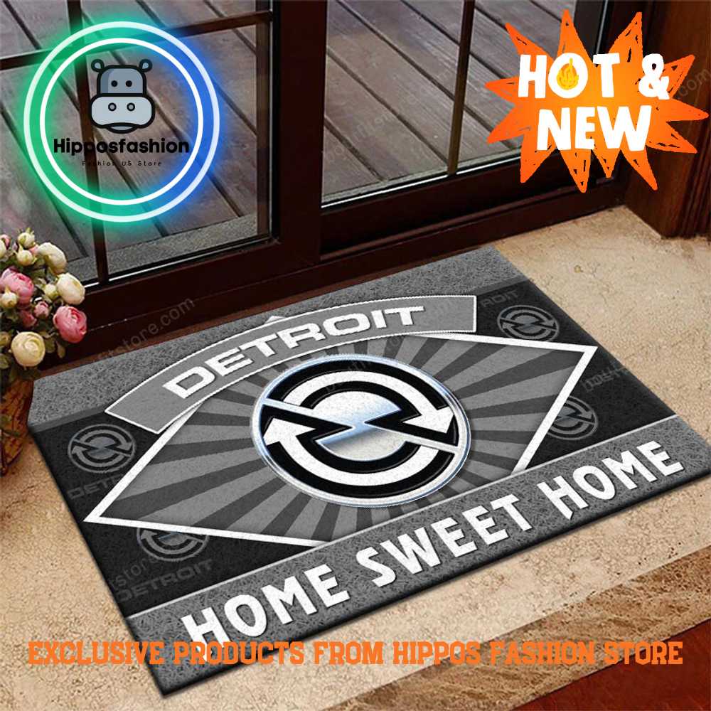 Detroit Diesel Truck Home Sweet Home Rug Carpet
