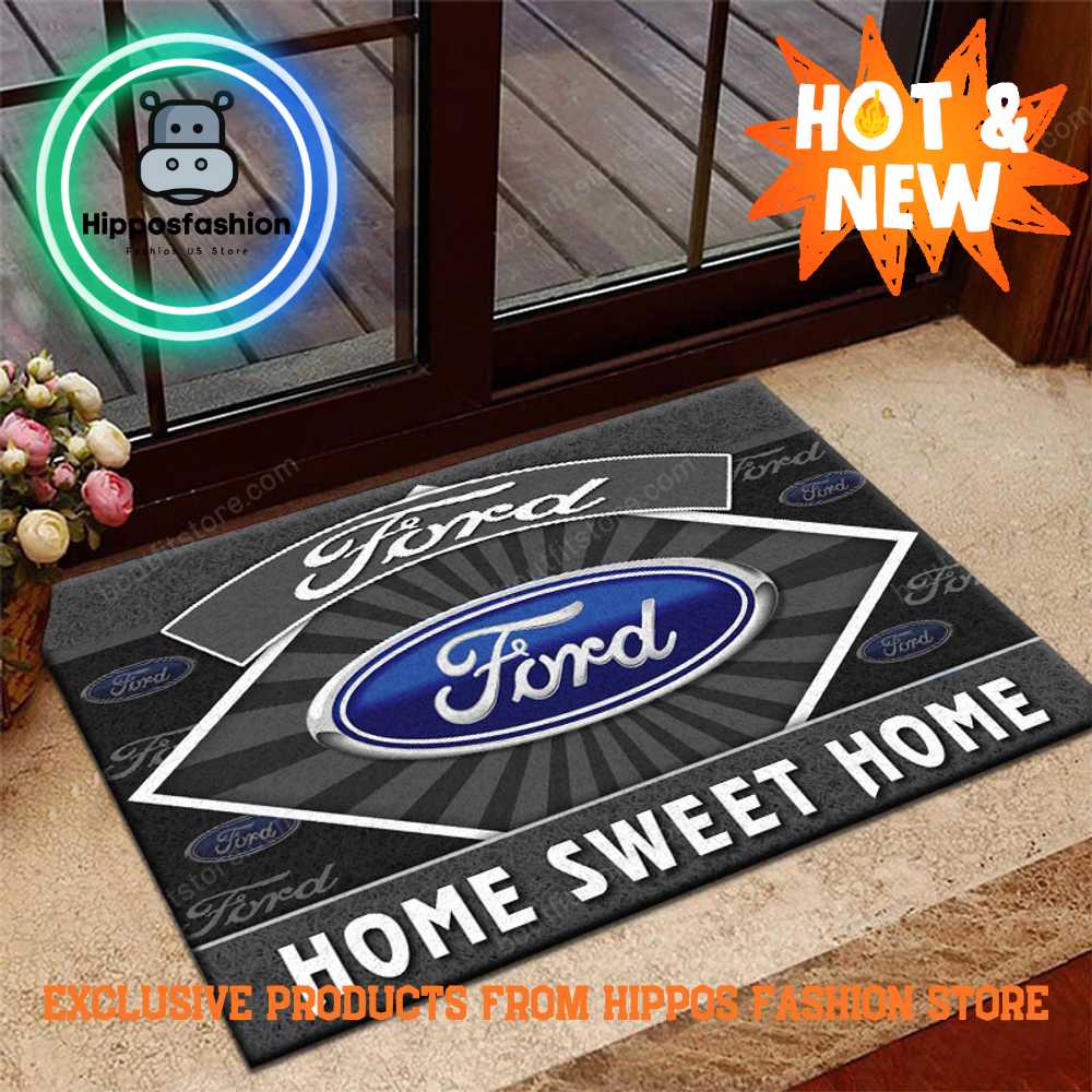 Ford Truck Home Sweet Home Rug Carpet