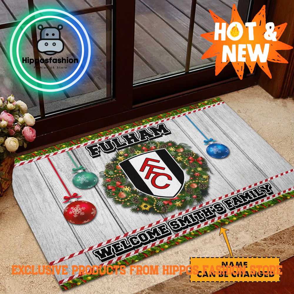Fulham Christmas Personalized Rug Carpet For Fan