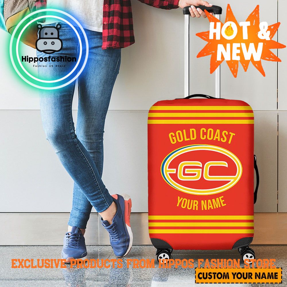Gold Coast Suns AFL Personalized Luggage Cover ramR.jpg