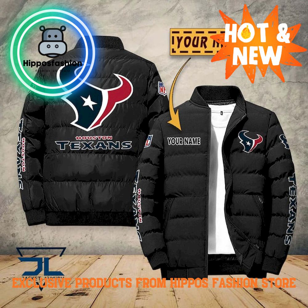 Houston Texans NFL Personalized Puffer Jacket