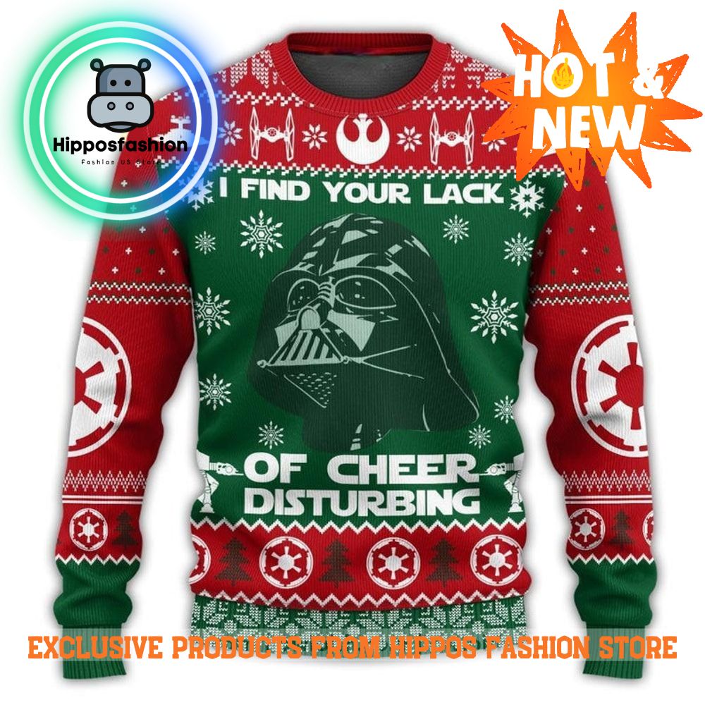 I Find Your Lack Ugly Christmas Sweater