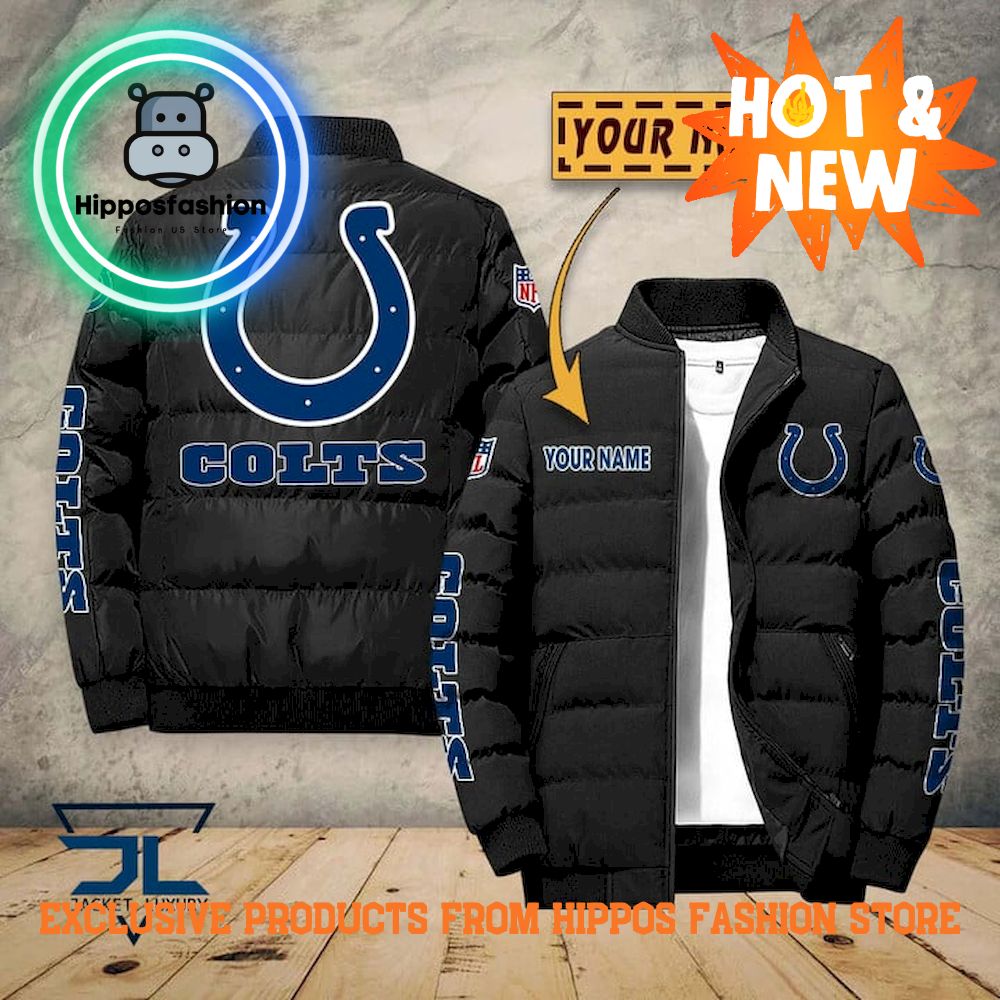 Indianapolis Colts NFL Personalized Puffer Jacket
