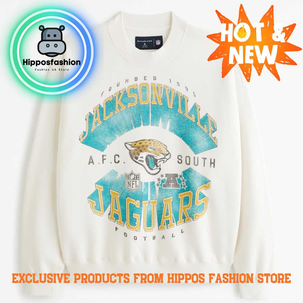 Jacksonville Jaguars Graphic Crew Sweatshirt CycZ.jpg