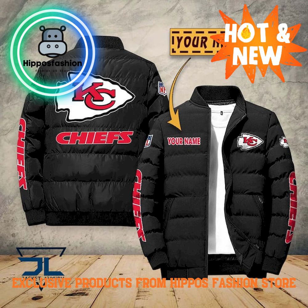 Kansas City Chiefs NFL Personalized Puffer Jacket