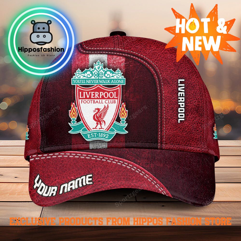 Liverpool EPL Stone Personalized Classic Cap