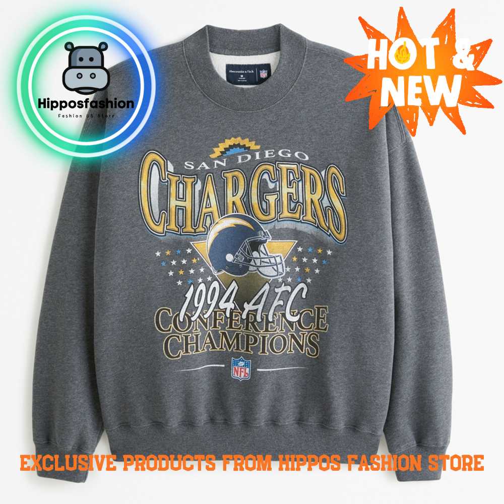 Los Angeles Chargers Graphic Crew Sweatshirt