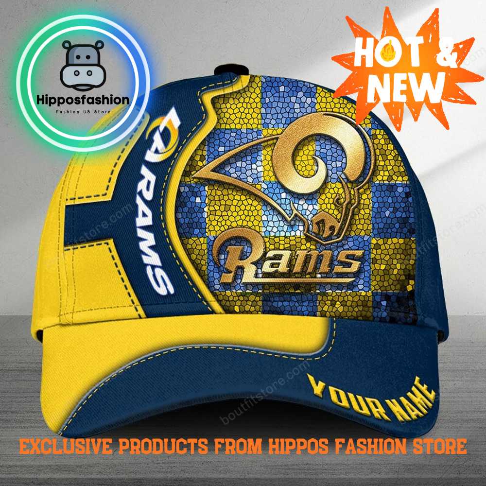 Los Angeles Rams NFL Team Personalized Classic Cap
